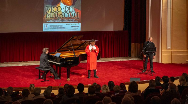 GRANDE SUCCESSO AI MARTEDI’ LETTERARI  PER “VICO DEI MIRACOLI” CON MARCELLO VENEZIANI