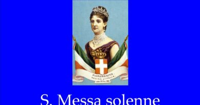 BORDIGHERA – EVENTO PER COMMEMORARE LA DIPARTITA DELLA REGINA MARGHERITA
