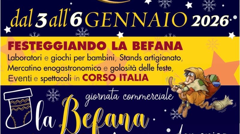 BORDIGHERA CHRISTMAS QUEST – ASPETTANDO LA BEFANA