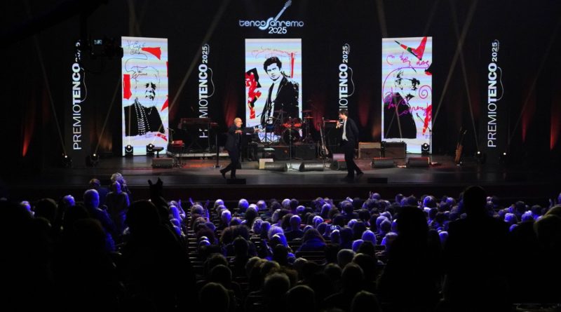 SPECIALE TV “PREMIO TENCO 2025” 30 DICEMBRE IN SECONDA SERATA SU RAI  1