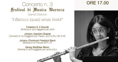 CONCERTO DELL’ORCHESTRA SINFONICA DI SANREMO PRESSO L’EX ORATORIO DI SANTA BRIGIDA