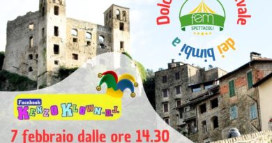 TORNA IL CARNEVALE A DOLCEACQUA SABATO 7 FEBBRAIO 2026