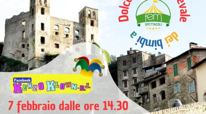 TORNA IL CARNEVALE A DOLCEACQUA SABATO 7 FEBBRAIO 2026
