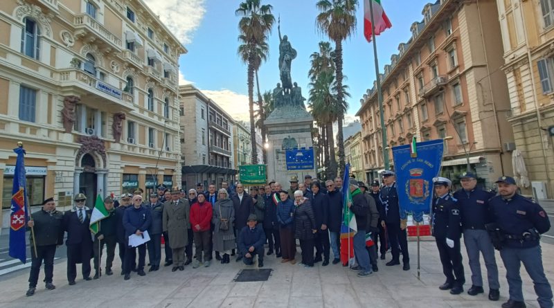 SANREMO – CERIMONIA FESTA NAZIONALE DEL TRICOLORE