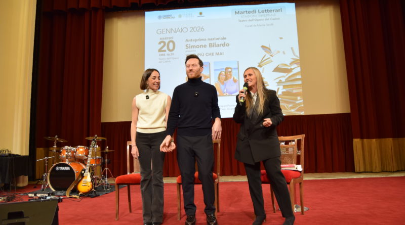 SUCCESSO PER L’ANTEPRIMA NAZIONALE DEL LIBRO “VIVO PIU’ CHE MAI” DI SIMONE BILARDO