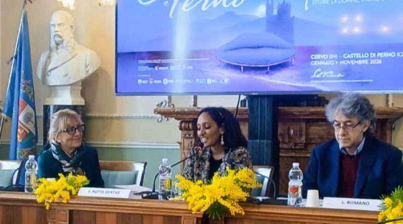 TIZIANA FERRARIO INAUGURA IL FESTIVAL LETTERARIO “CERVO IN BLU D’INCHIOSTRO AL FEMMINILE”