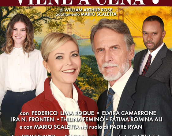 SANREMO – VITTORIA BELVEDERE E CESARE BOCCI IN “INDOVINA CHI VIENE A TAVOLA”