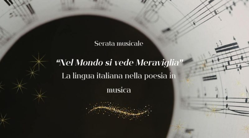 MONTE-CARLO – SERATA MUSICALE ” DEL VOCALIA CONCENTUS “NEL MONDO SI VEDE MERAVIGLIA”