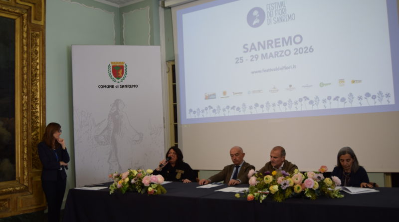 A SANREMO – LA PRESENTAZIONE DELL’EVENTO “FESTIVAL DEI FIORI 2026”