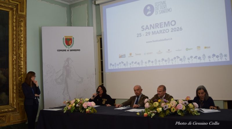 A SANREMO – LA PRESENTAZIONE DELL’EVENTO “FESTIVAL DEI FIORI 2026”
