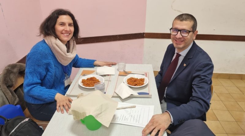 FULVIO FELLEGARA VISITA LE SCUOLE “NOBEL” E “ALIGHIERI”