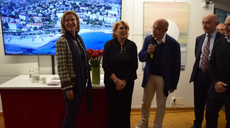 INAUGURAZIONE MOSTRA”PEDALANDO SULLE ONDE” SALA INCONTRI TEATRO ARISTON SANREMO