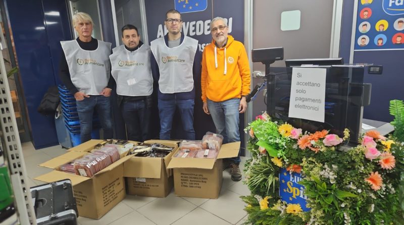 SANREMO – RACCOLTA CIBO E MESSO A DISPOSIZIONE DELL’ L’EMPORIO SOLIDALE