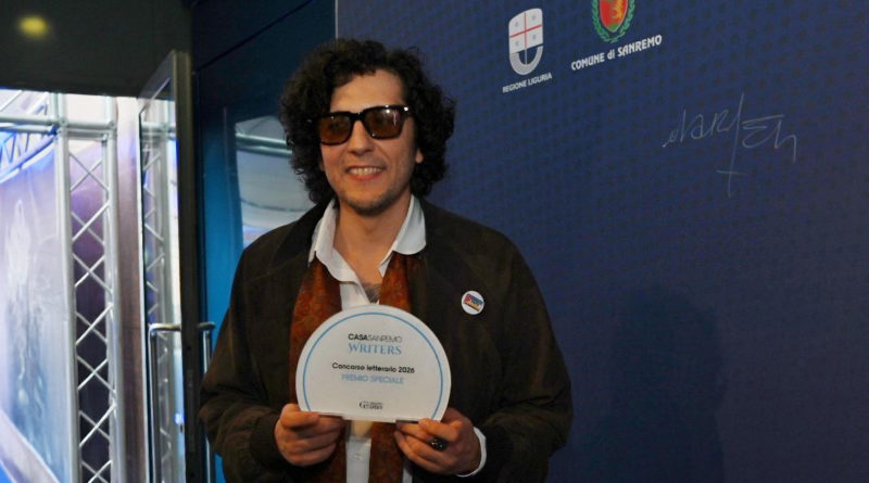 ERMAL META PREMIATO A CASA SANREMO WRITERS 2026