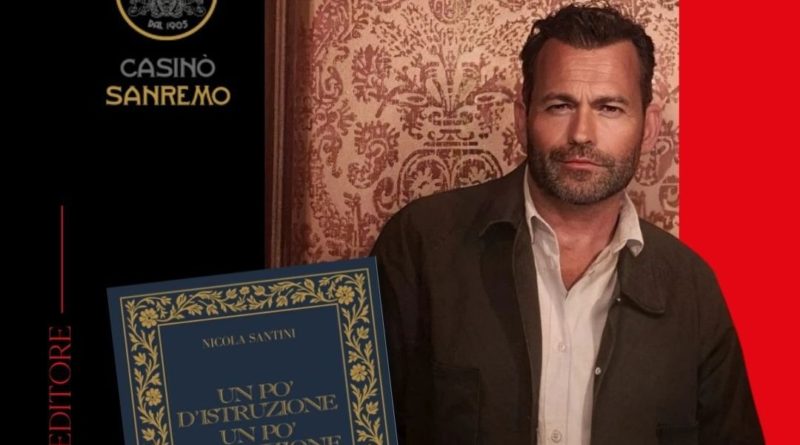 SANREMO – NICOLA SANTINI DIRETTORE DEL SETTIMANALE VERO OSPITE AI MARTEDI’ LETTERARI