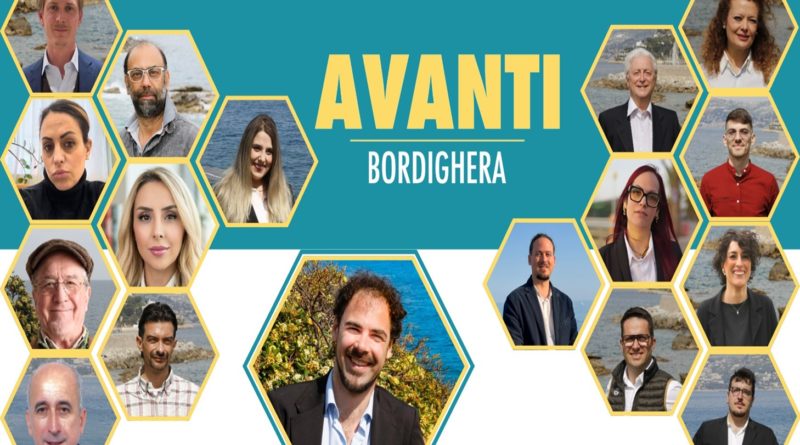 “AVANTI BORDIGHERA” I NOMI DEI CANDIDATI DELLA LISTA DI AXEL VIGNOTTO