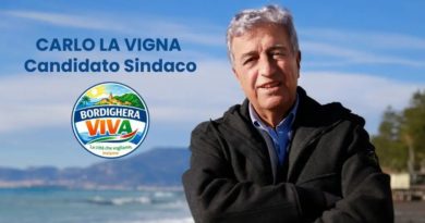 CARLO LA VIGNA CANDIDATO SINDACO DI “BORDIGHERA VIVA” PRESENTA IL PROGETTO ELETTORALE