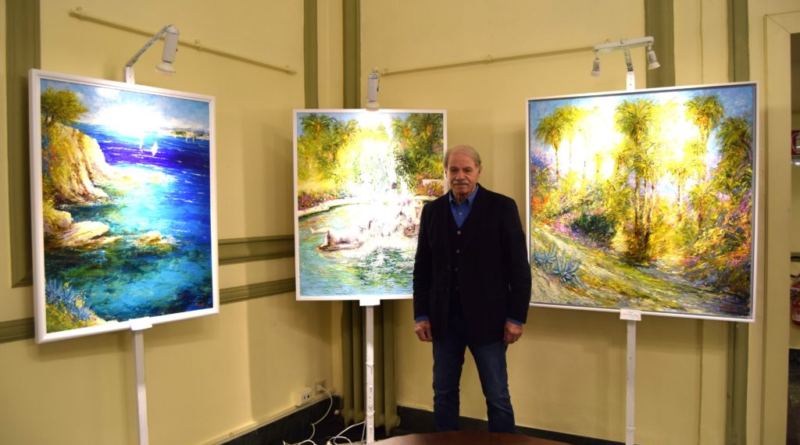 INAUGURATA CON SUCCESSO LA MOSTRA DI PITTURA “UNA VITA A COLORI” DI MARIO BORELLA (FOTO)