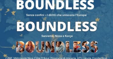 SANREMO – PROGETTO EUROPEO “BOUNDLESS- SENZA CONFINI”