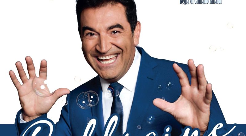 AL TEATRO ARISTON DI SANREMO LO SPETTACOLO DI MAX GIUSTI “BOLLICINE-updatE”