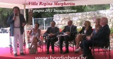 PHILIPPE DAVERIO INAUGURA IL “MUSEO VILLA REGINA MARGHERITA” A BORDIGHERA (VIDEO)