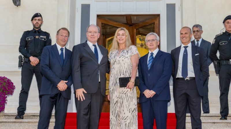CASINÒ DI SAMREMO – CENA A PALAZZO CON LA PARTECIPAZIONE DI S.A.S. IL PRINCIPE ALBERTO II DI MONACO