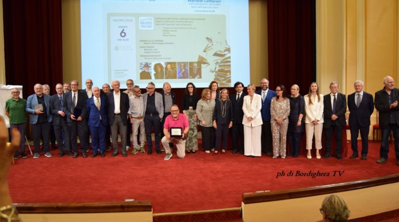 I VINCITORI DEL PREMIO LETTERARIO INTERNAZIONALE CASINO’ DI SANREMO ANTONIO SEMERIA 2026 (VIDEO E FOTO)