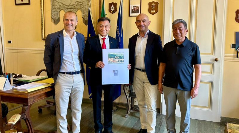 SANREMO – VISITA DA PARTE DI UNA DELEGAZIONE CINESE