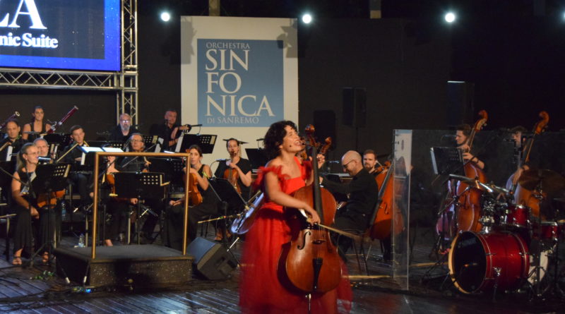 SUCCESSO CLAMOROSO PER ANA CARLA MAZA E L’ORCHESTRA SINFONICA DI SANREMO (VIDEO E FOTO)