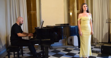 OTTIMO RISULTATO PER IL  MASTERCLASS DI ALTO PERFEZIONAMENTO IN CANTO LIRICO A VILLA NOBEL SANREMO (VIDEO E FOTO)