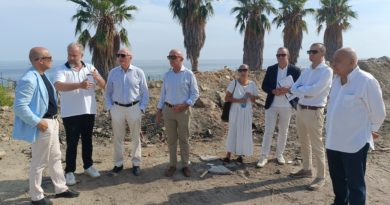 SANREMO – AVANZAMENTO LAVORI DEL PALAZZETTO DELLO SPORT A PIAN DI POMA