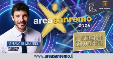 SANREMO –  SONO APERTE DA OGGI LE ISCRIZIONI AD “AREA SANREMO 2026”