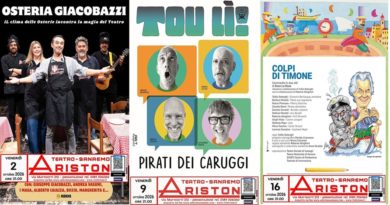 OTTOBRE ALL’ARISTON – COMICITÀ GRANDE PROSA CANZONE D’AUTORE E STAND-UP