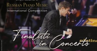“RPM SANREMO” GIOVANI TALENTI INTERNAZIONALE DEL PIANOFORTE SI SFIDANO NELLA “CITTA’ DELLA MUSICA”
