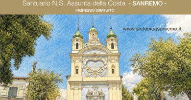 “Musica nelle Chiese” con l’Orchestra Sinfonica di Sanremo a Cipressa, Bussana, Sanremo e Coldirodi 