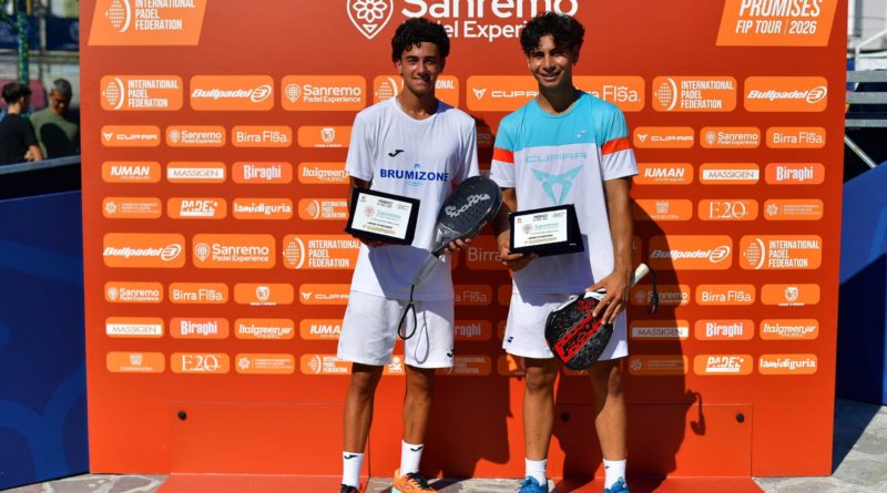 PIETRO GIOVANNINI STRAVINCE ALLE FINALS DELLA “SANREMO PADEL EXPERIENCE 2026”