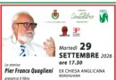 BORDIGHERA – PRESENTAZIONE DEL LIBRO ” DA CAVOUR ALLA REPUBBLICA”