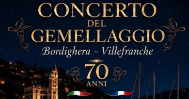 CONCERTO DEL GEMELLAGGIO BORDIGHERA-VILLEFRANCHE-SUR-MER