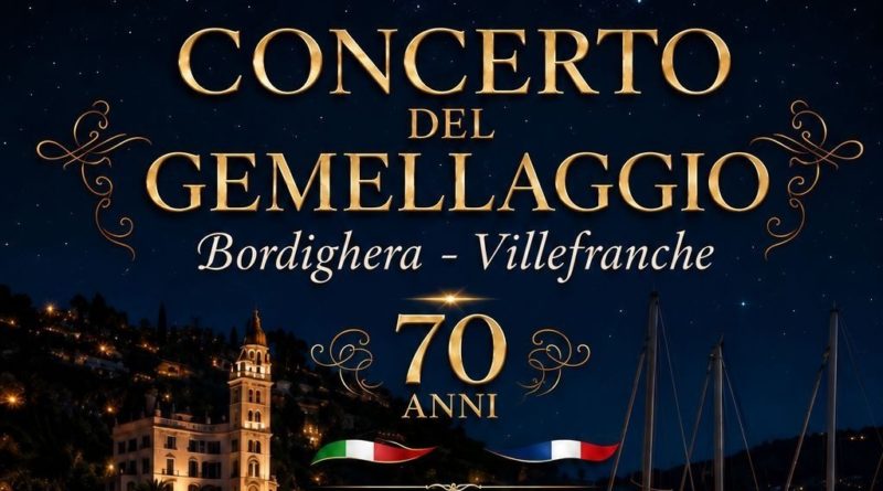 CONCERTO DEL GEMELLAGGIO BORDIGHERA-VILLEFRANCHE-SUR-MER