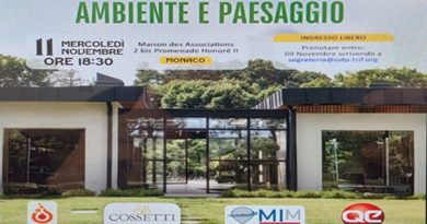 TIZIANA MONTERISI OSPITE DELLA MAISON DES ASSOCIATIONS DI MONACO