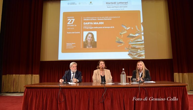 RELAZIONE DI DARYA MAJIDI SU “IL LINGUAGGIO DELLA PACE AL TEMPO DI IA”