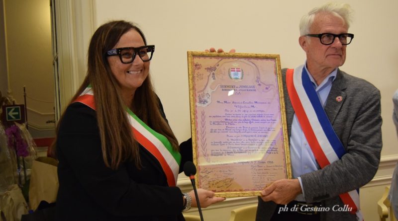 BORDIGHERA CELEBRA 70° ANNIVERSARIO DEL GEMELLAGGIO CON VILLEFRANCHE-SUR MER (VIDEO E FOTO)
