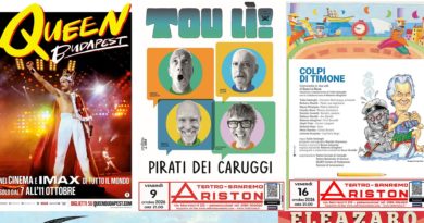 OTTOBRE ALL’ARISTON DI SANREMO: MUSICA, TEATRO E COMICITÀ 