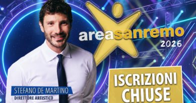 AREA SANREMO 2026: 523 GIOVANI ARTISTI IN GARA SOGNANDO IL FESTIVAL